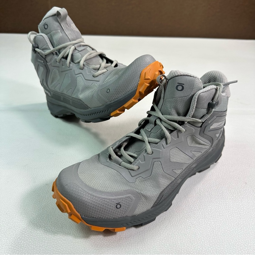 Oboz Mens Katabatic Mid BDRY Hazy Grey Waterproof Trail Boots